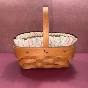 Longaberger Parsley Booking Basket
